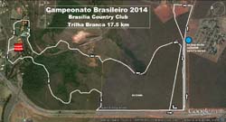 trilha branca