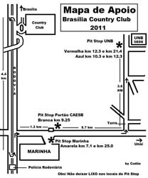 mapa de apoio