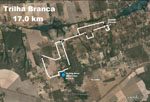 mapa trilha branca
