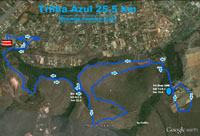 trilha azul
