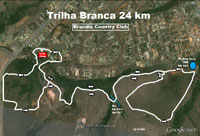 trilha branca