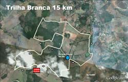 trilha branca