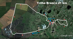 trilha branca