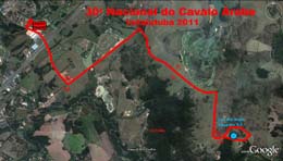trilha vermelha
