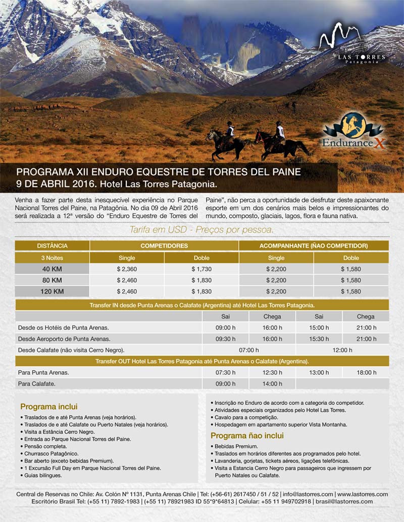XII Enduro Equestre de Torres del Paine