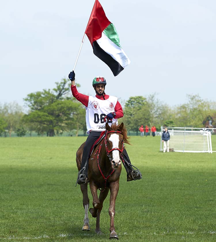 Saif Ahmed Al Mazroui and Ramaah claim the Royal Windsor Endurance Ride CEI2* over 120km for the UAE