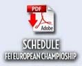 Schedule FEI European JYR Champioship