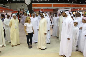 hh sh mohd bin rashid al maktoum and lara sawaya